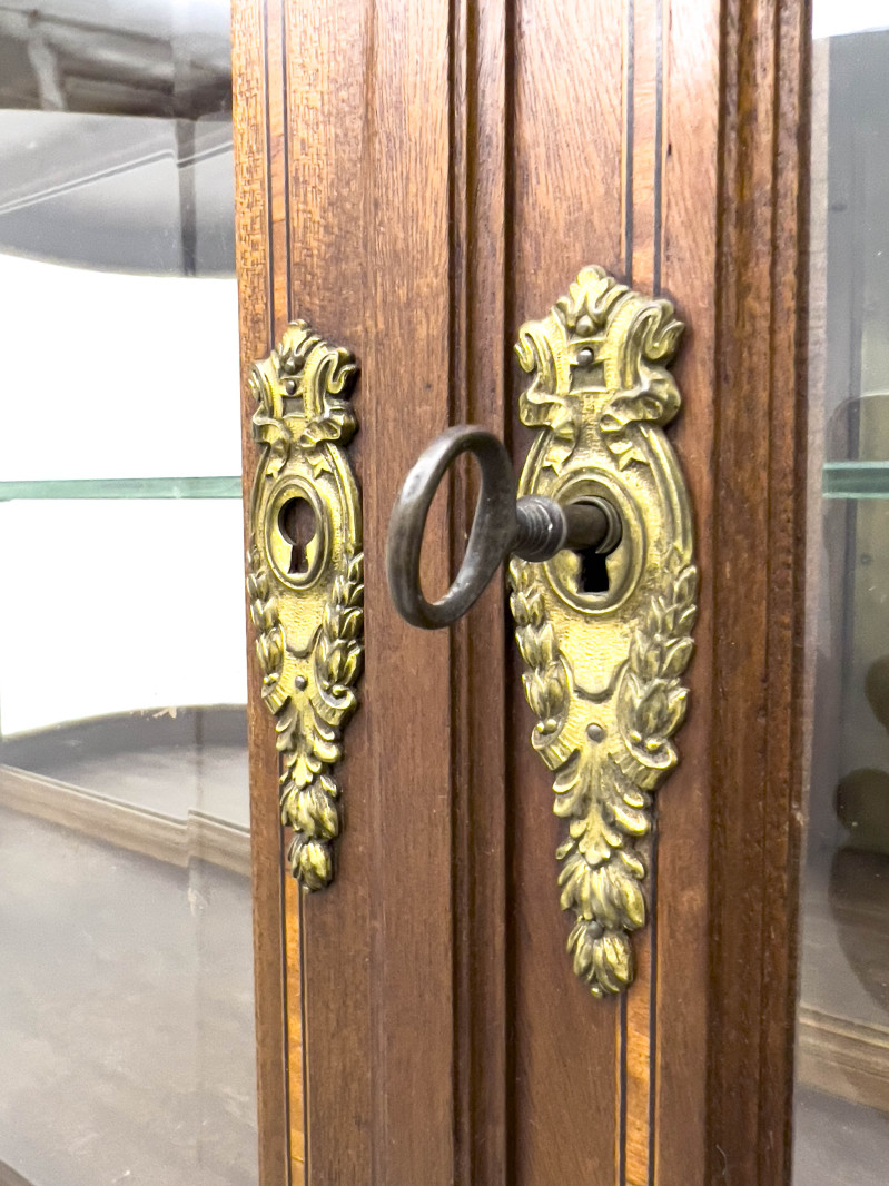 A Large Walnut Louis XVI Style Sideboard