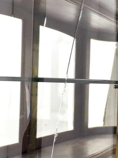 A Large Walnut Louis XVI Style Sideboard