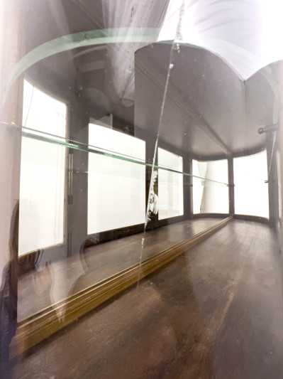 A Large Walnut Louis XVI Style Sideboard