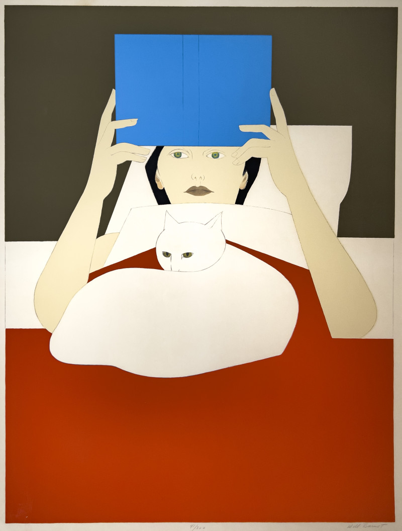 Will Barnet - Woman Reading