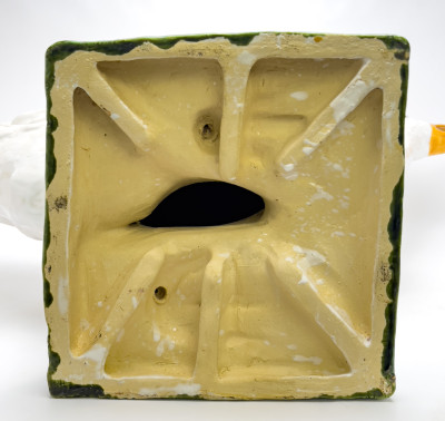 Ceramic Goose Sculpture