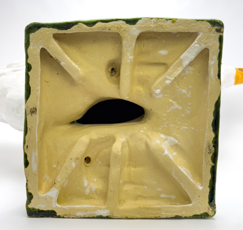 Ceramic Goose Sculpture