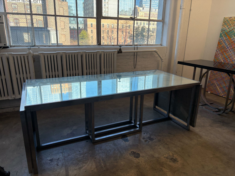 Donald Deskey - Mirrored Dining Table
