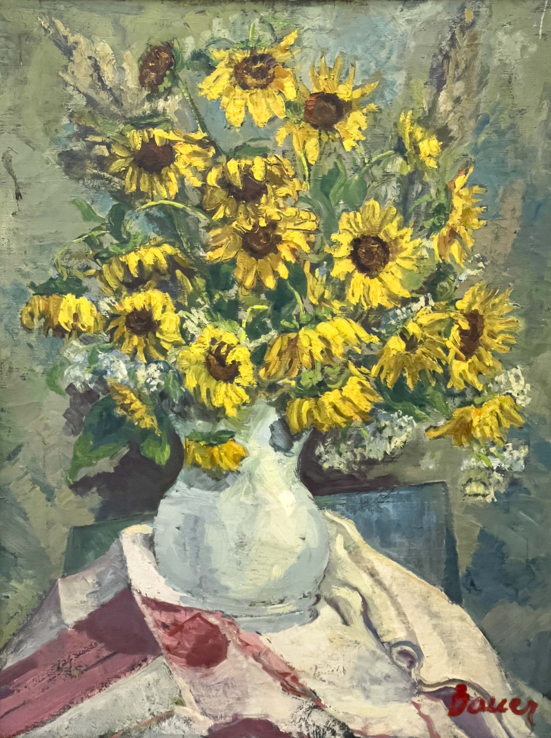 Albert Bela Bauer - Untitled (Black-eyed Susans)
