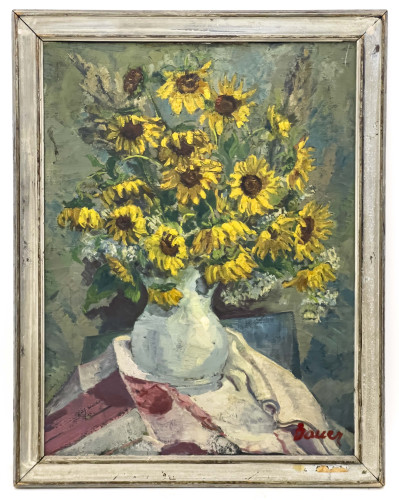 Albert Bela Bauer - Untitled (Black-eyed Susans)