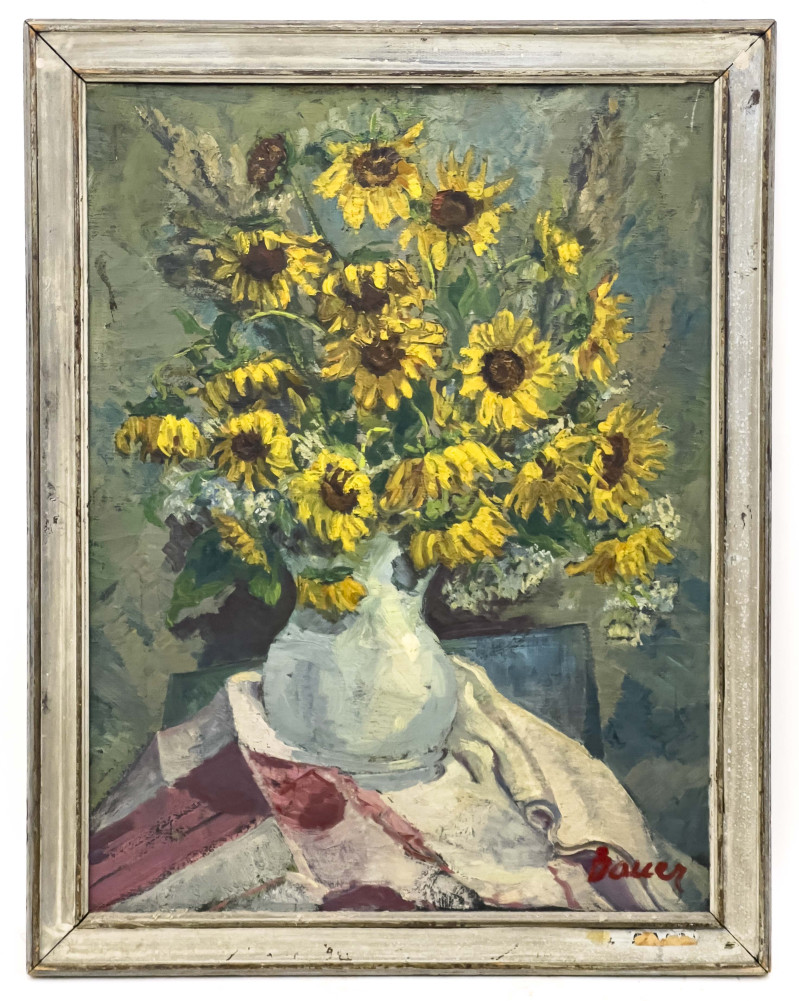 Albert Bela Bauer - Untitled (Black-eyed Susans)