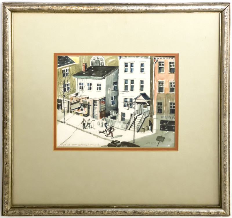 John R. Grabach - High Street, Near Art School, Newark