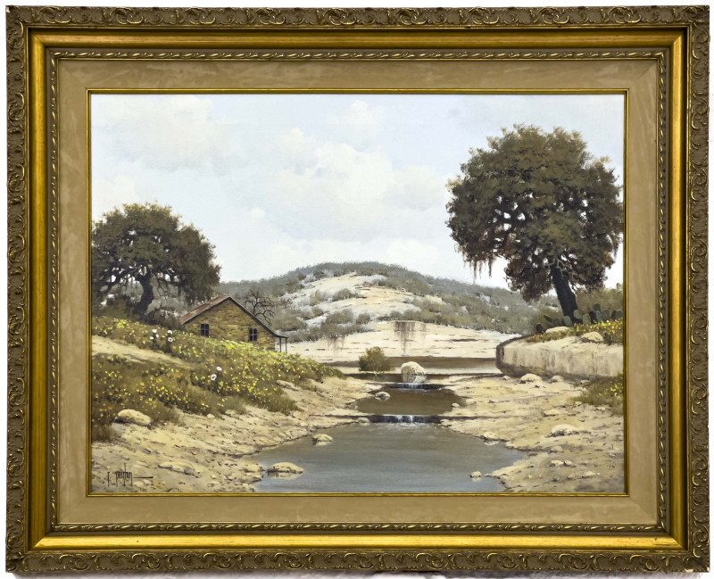 Randy Peyton - Untitled (Desert Creek Landscape)