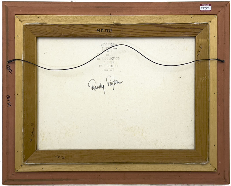 Randy Peyton - Untitled (Desert Creek Landscape)