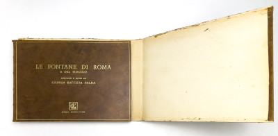 Giovanni Battista Falda - Le Fontane Di Roma E Del Tuscolo