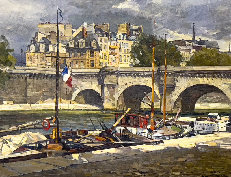 Vasily Igorevich Nesterenko - Pont Neuf, Ile de la Cite