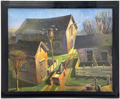 Attributed to Henry Gasser - Fox Hall Farm