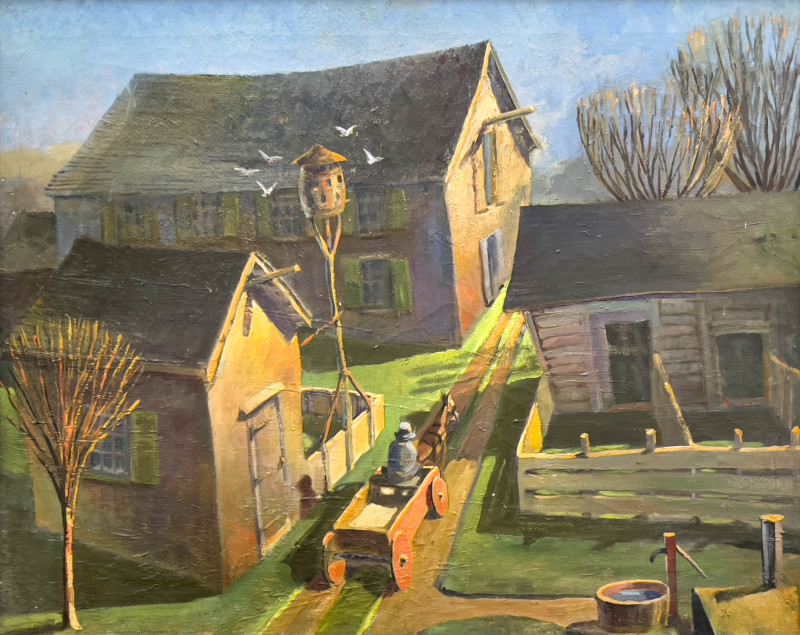 Attributed to Henry Gasser - Fox Hall Farm