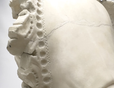 Victorian Alabaster Bust of a Woman