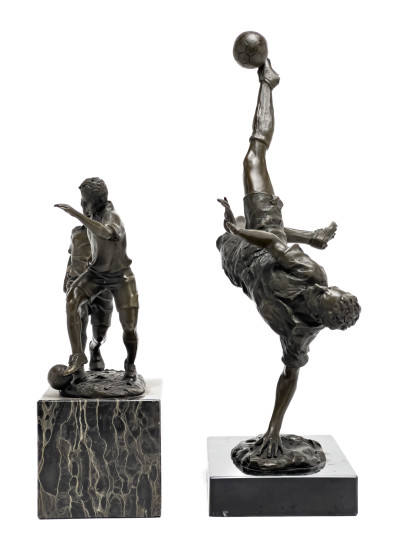 Milo - Football Players, 2 Works