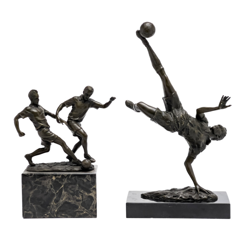 Milo - Football Players, 2 Works