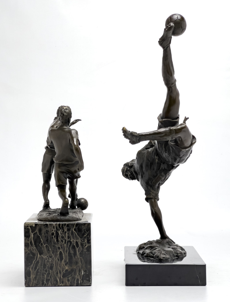 Milo - Football Players, 2 Works