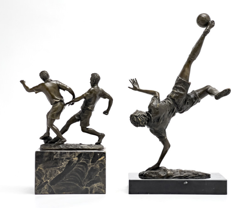 Milo - Football Players, 2 Works