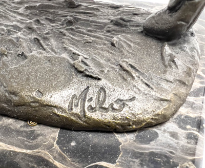 Milo - Football Players, 2 Works