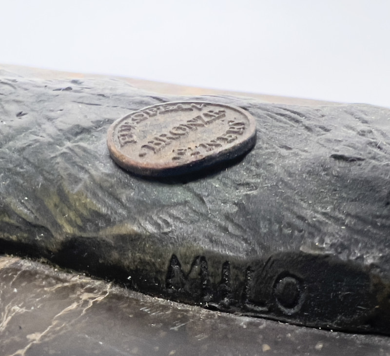 Bronze Baseball Players, Group of 3