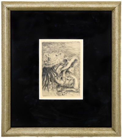 Pierre Auguste Renoir - Le chapeau epingle