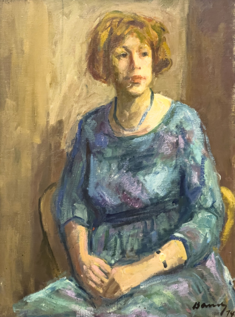 Albert Bela Bauer - Untitled (Portrait of a Woman)