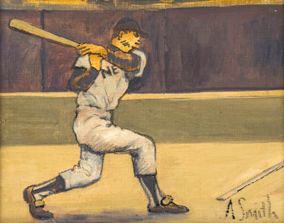 Arthur Smith - Baseball Scenes, Group of 3