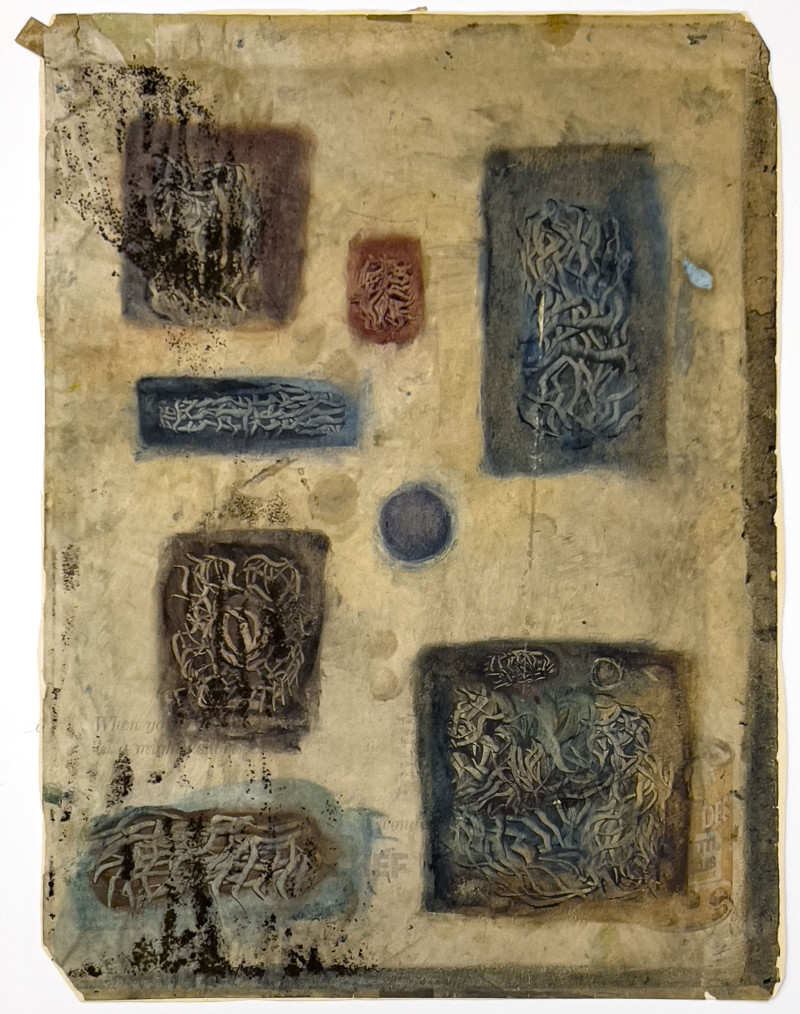 Martha McKay - Untitled Abstract Compositions, 2 Works