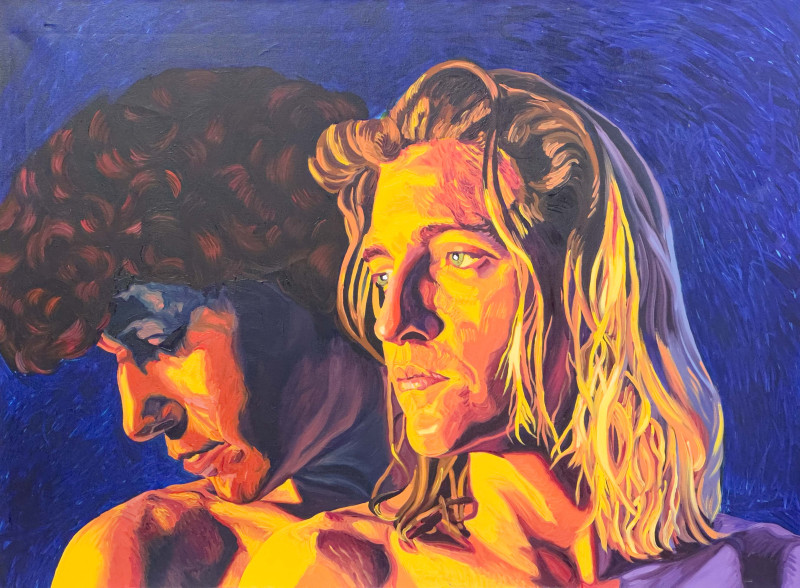 Janet Cooling - Portrait of Jacque and Janet