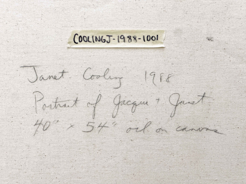 Janet Cooling - Portrait of Jacque and Janet