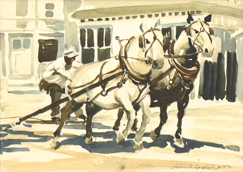 John R. Grabach - Untitled (Draft Team)