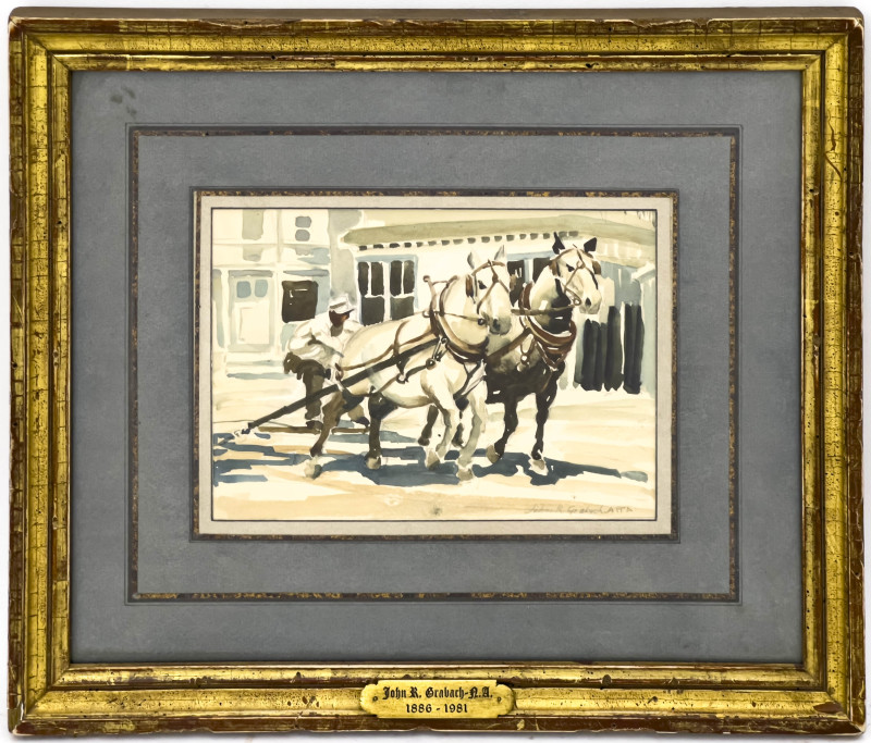 John R. Grabach - Untitled (Draft Team)