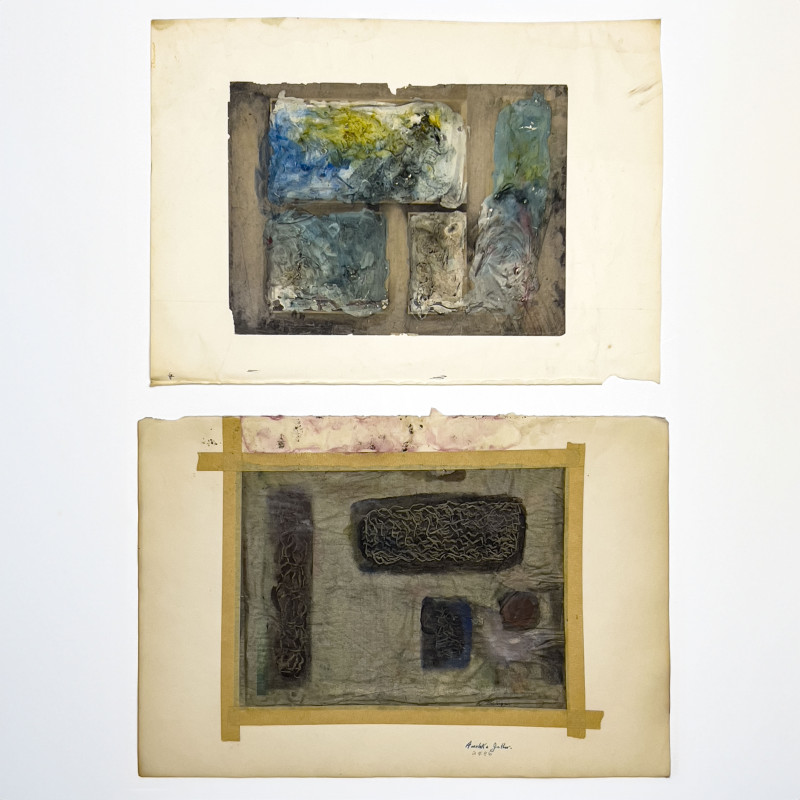 Martha McKay - Amalek and Jethro / Untitled, 2 Works