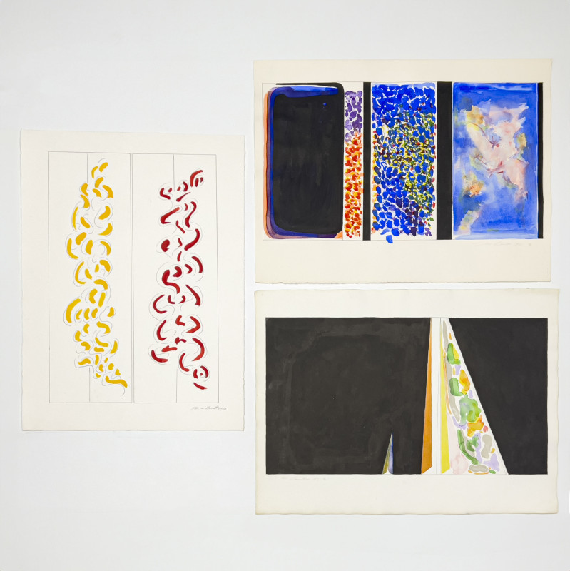 Thomas Barnett - Abstract Geometric Compositions, Group of 3