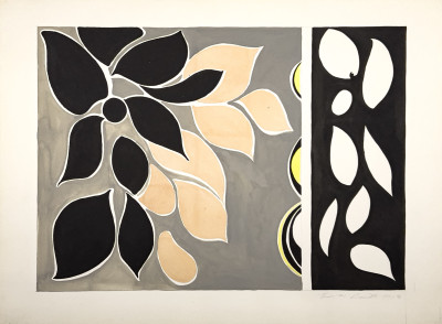 Thomas Barnett - Abstract Organic Compositions, 2 Works