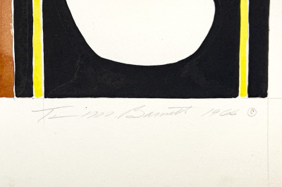 Thomas Barnett - Abstract Organic Compositions, 2 Works