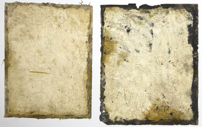 Martha McKay - Untitled Abstract Compositions, 2 Works