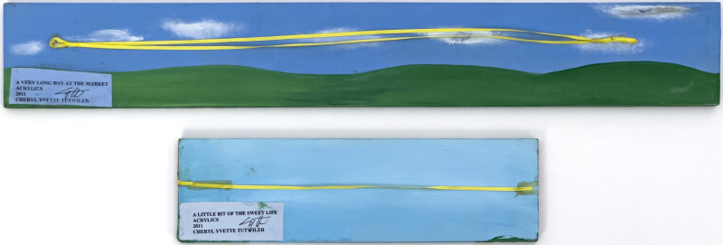 Cheryl Yvette Tutwiler - A Very Long Day At The Market / A Little Bit of The Sweet Life, 2 Works