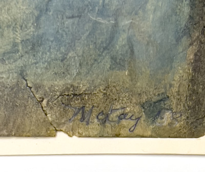 Martha McKay - Untitled Abstract Compositions, 2 Works