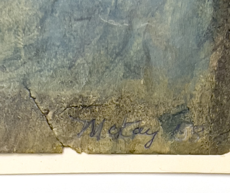 Martha McKay - Untitled Abstract Compositions, 2 Works