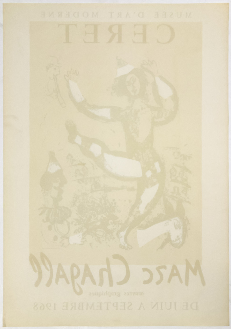 Marc Chagall Musée d&apos;art Moderne Ceret Poster