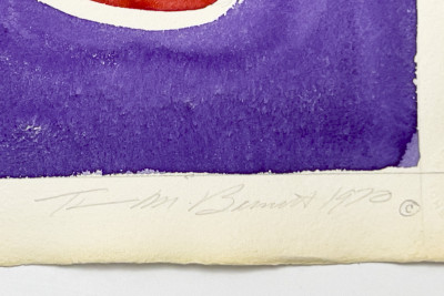 Thomas Barnett - Abstract Organic Compositions, Group of 3