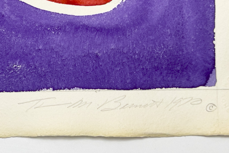 Thomas Barnett - Abstract Organic Compositions, Group of 3