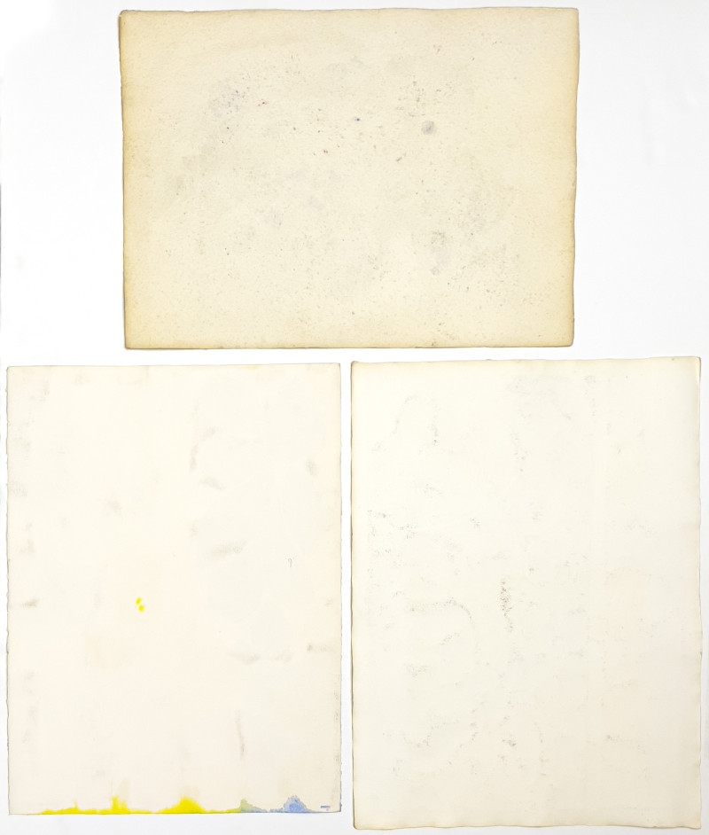 Thomas Barnett - Abstract Organic Compositions, Group of 3