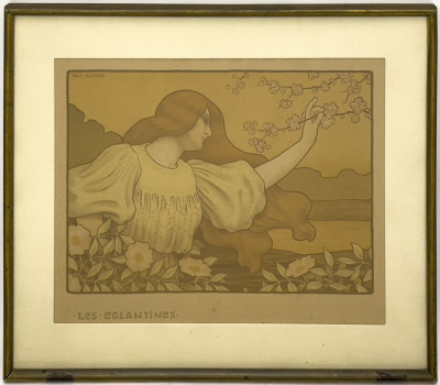 Paul Berthon - Les Eglantines Poster