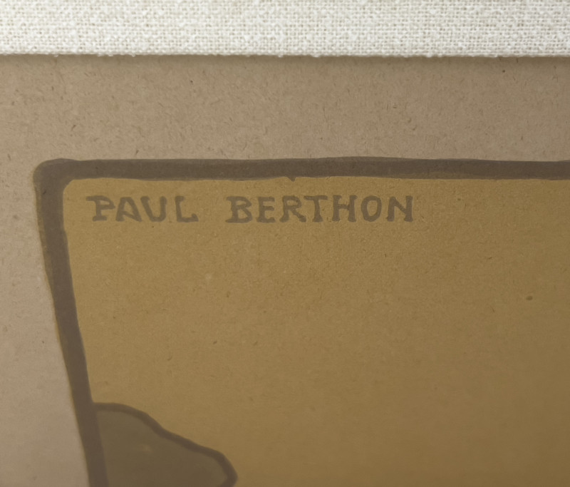 Paul Berthon - Les Eglantines Poster