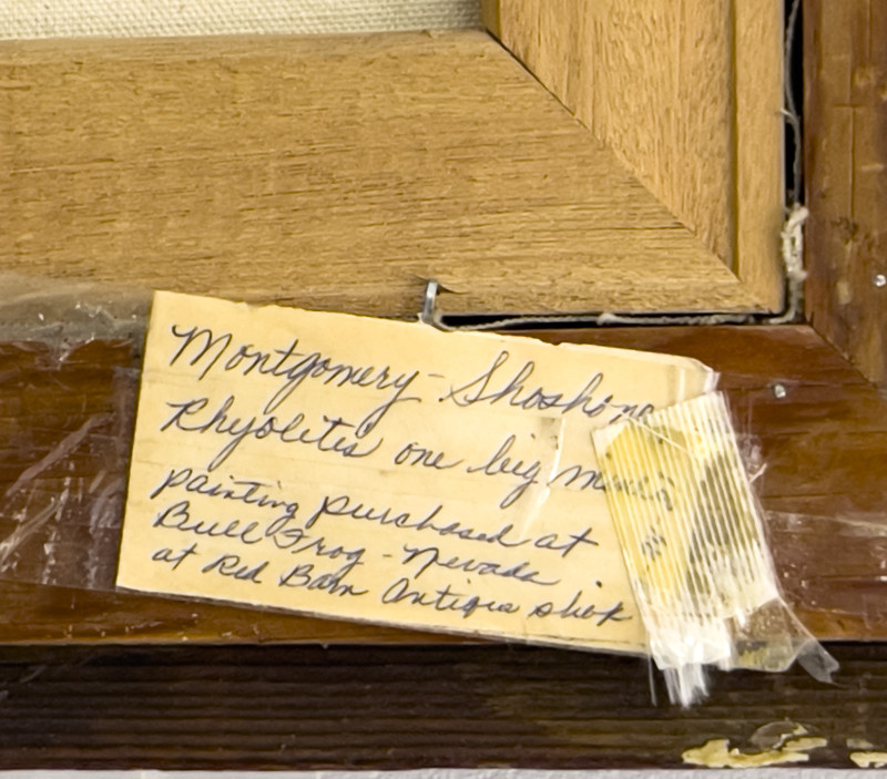 Unknown Artist - Mining Scene Painting