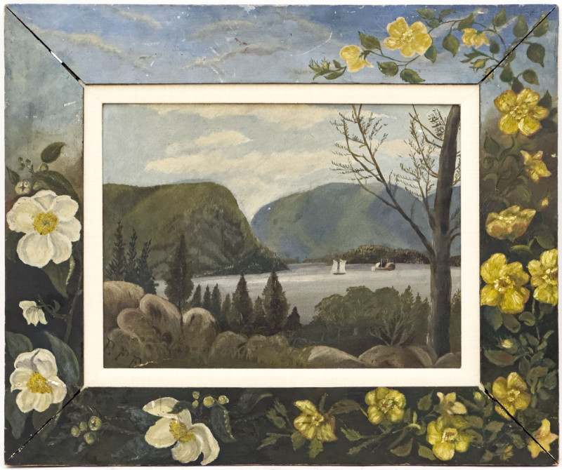 Unknown Artist - Hudson River Painting