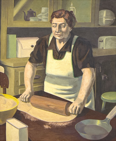 Unknown Artist - Portrait Paintings, 2 Works