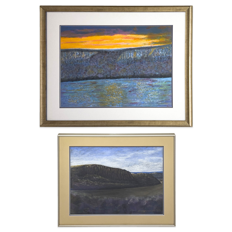 Views of the Palisades, 2 Works